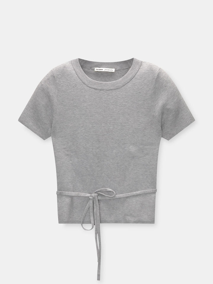 Moudda PULL & BEAR - Pull Manches Courtes Ceinture - Tunisie 1