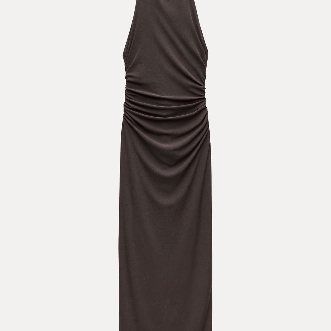 Moudda ZARA - Robe mi-longue maille col licou dos ouvert - Tunisie 2