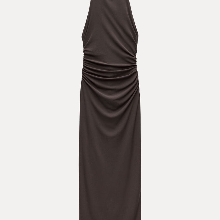 Moudda ZARA - Robe mi-longue maille col licou dos ouvert - Tunisie 2