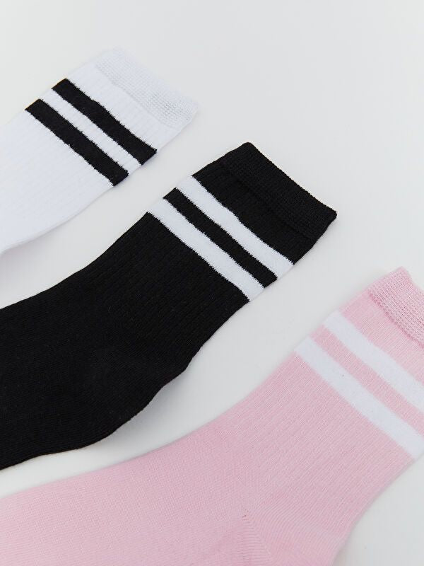 Moudda LC Waikiki - Chaussettes courtes Fille Blanc brillant - Tunisie 2