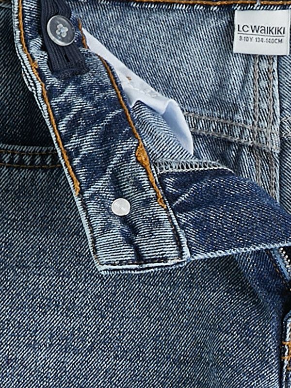 Moudda LC Waikiki - Pantalon en jean pour Fille couleur Bleu délavé à l'acide - Tunisie 3
