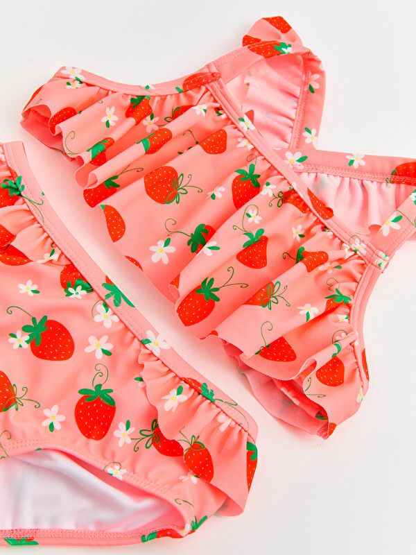 Moudda LC Waikiki - Bikini pour Fille couleur Rose imprimé - Tunisie 3