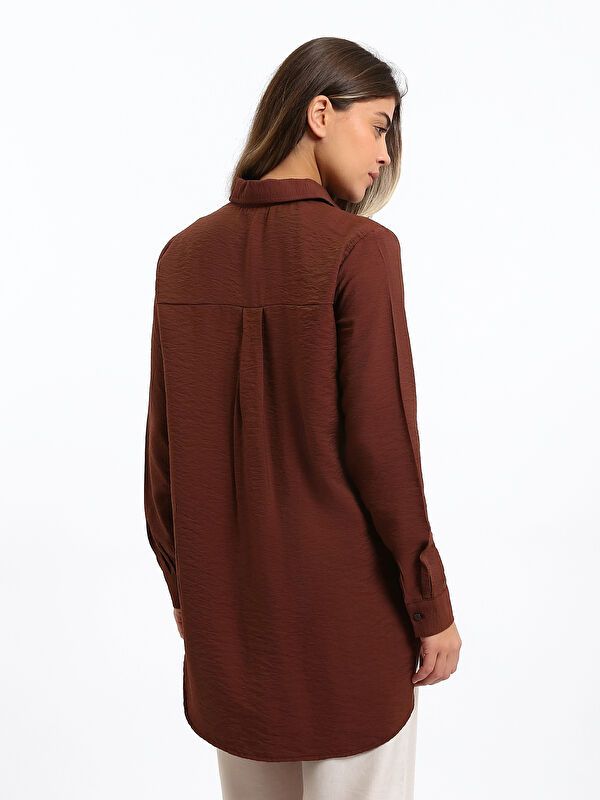 Moudda LC Waikiki - Tunique tissée cv à manches longues pour Femmes - Tunisie 5