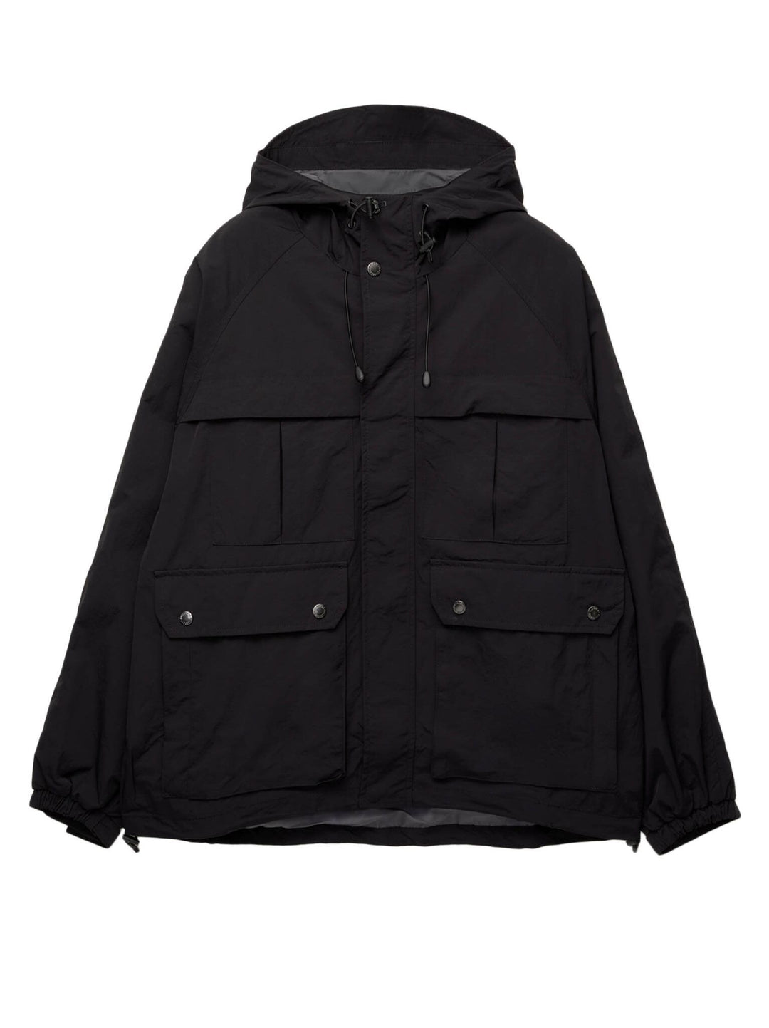 Moudda PULL & BEAR - Parka Utility Légère - Capuche Noire - Tunisie 1