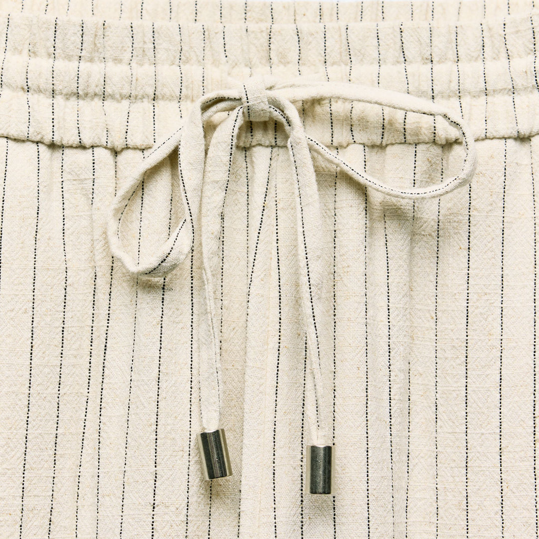 Moudda ZARA - Pantalon pyjama rustique rayé - Tunisie 3