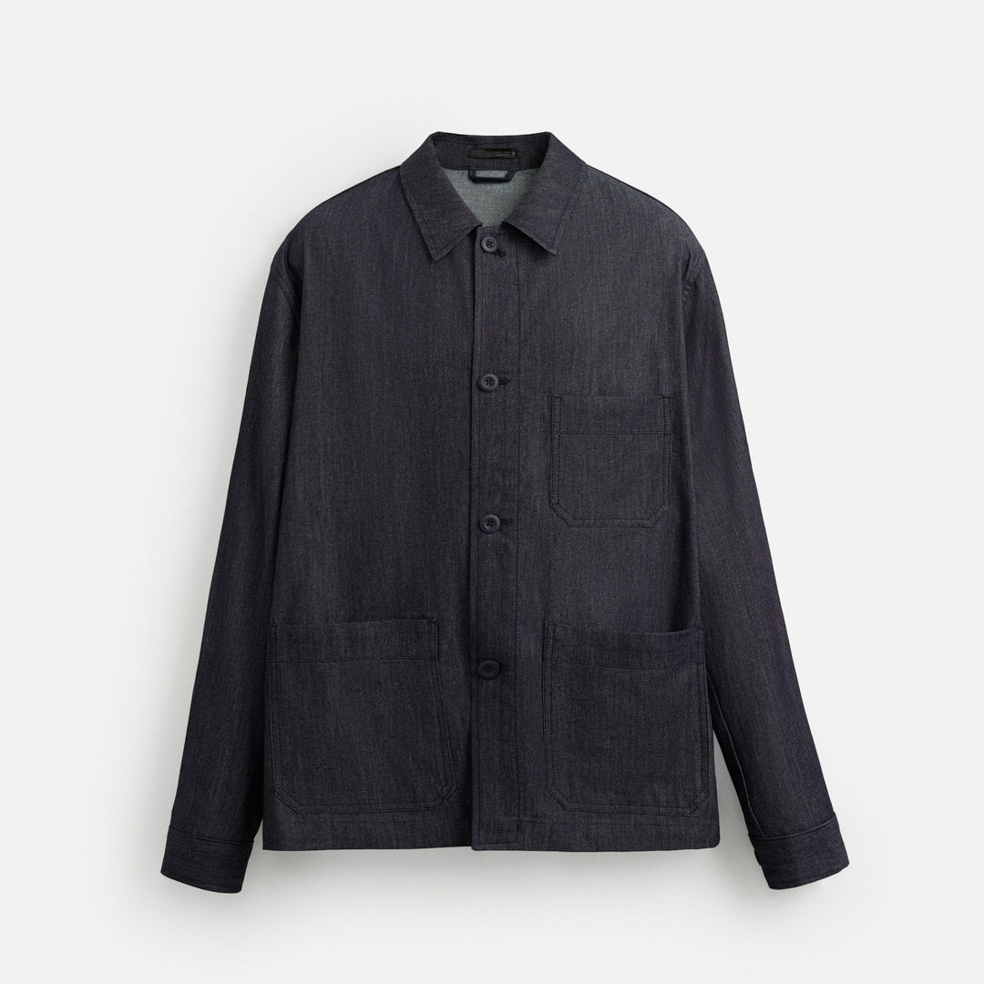 Moudda ZARA - Veste - Worker Indigo - Tunisie 1