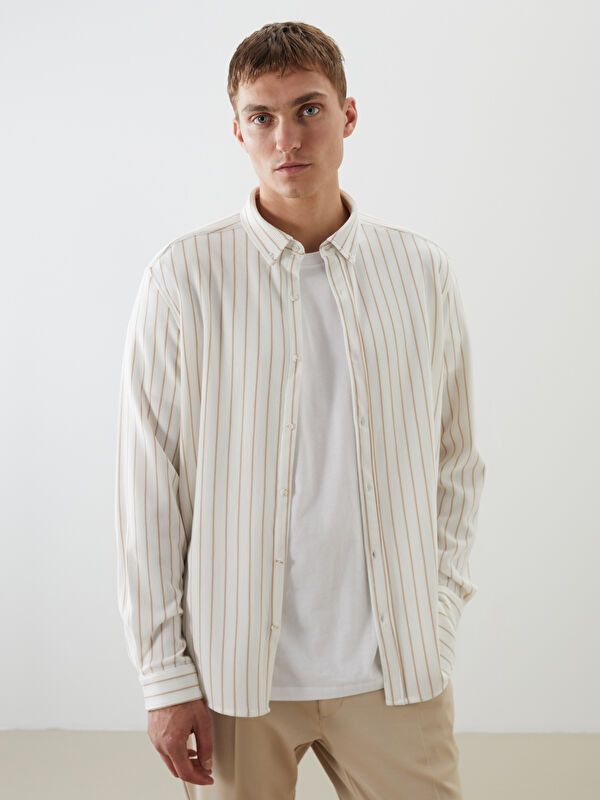 Moudda LC Waikiki - Chemise tissée à manches longues pour Hommes - Tunisie 1