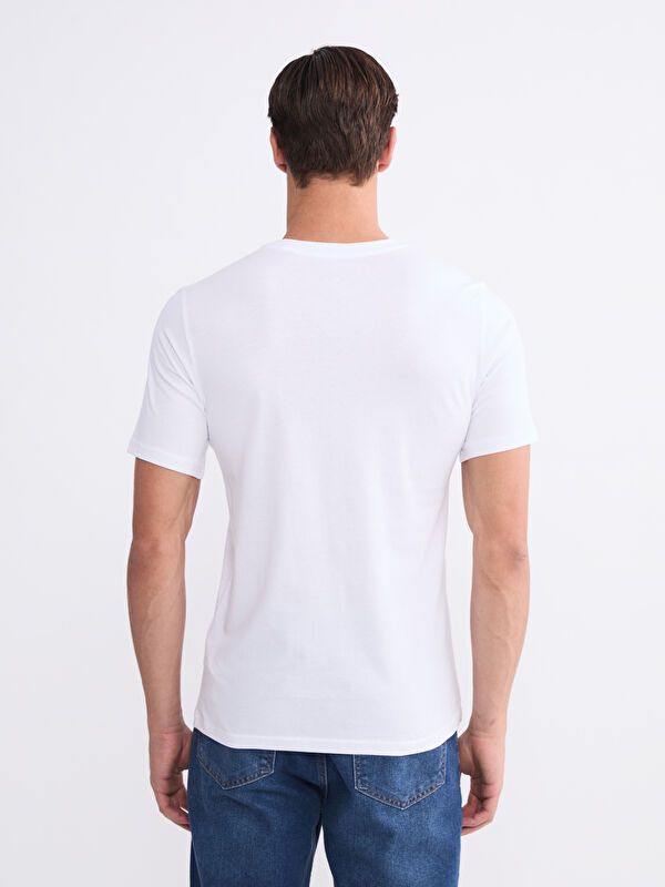 Moudda LC Waikiki - T-shirt basique col rond manches courtes en jersey pour Homme - Tunisie 4