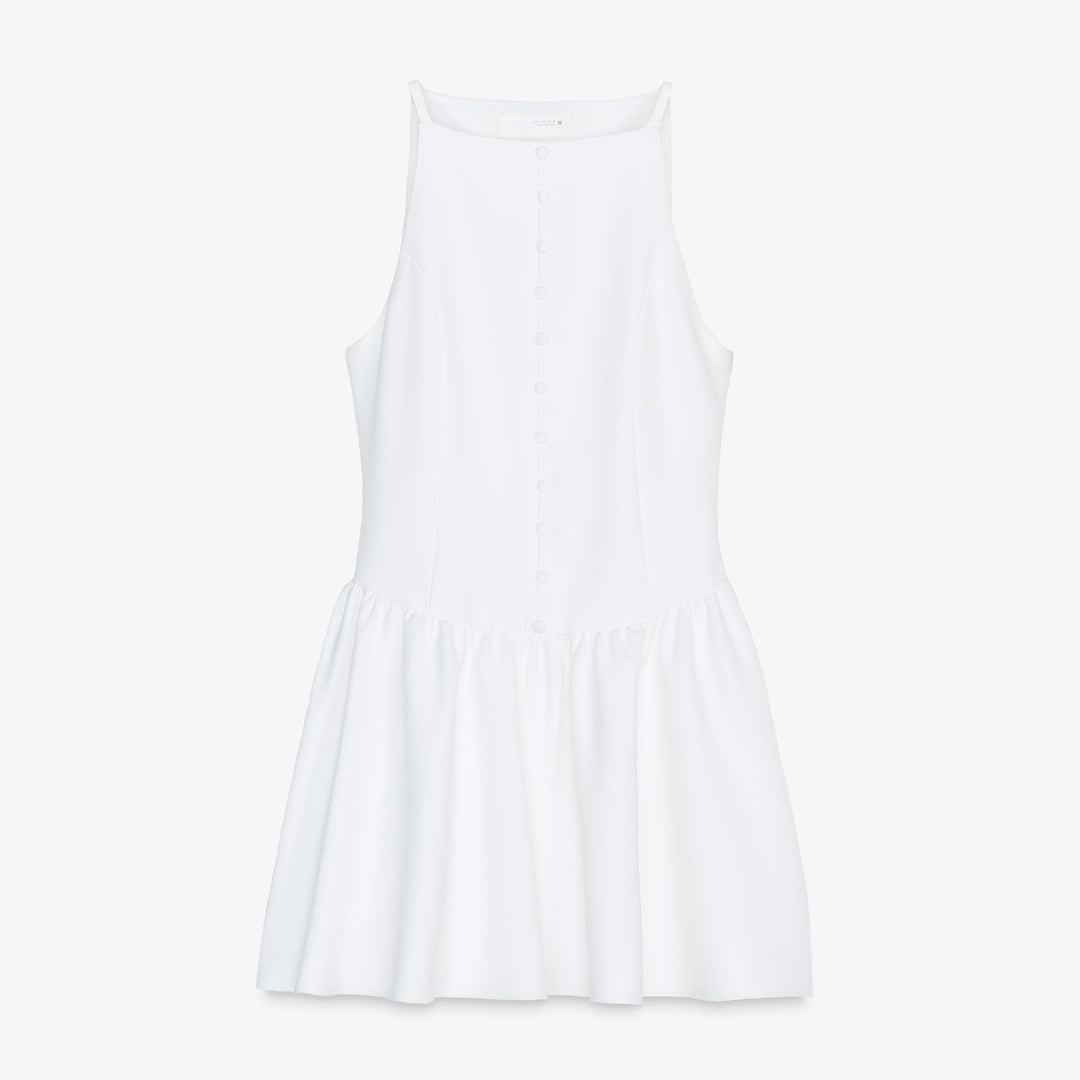 Moudda ZARA - Robe Mini Bretelles - Boutons Devant - Tunisie 1