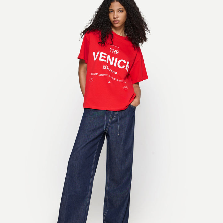 Moudda BERSHKA - T-Shirt - Imprimé LA/Montecarlo/Venice - Tunisie 1
