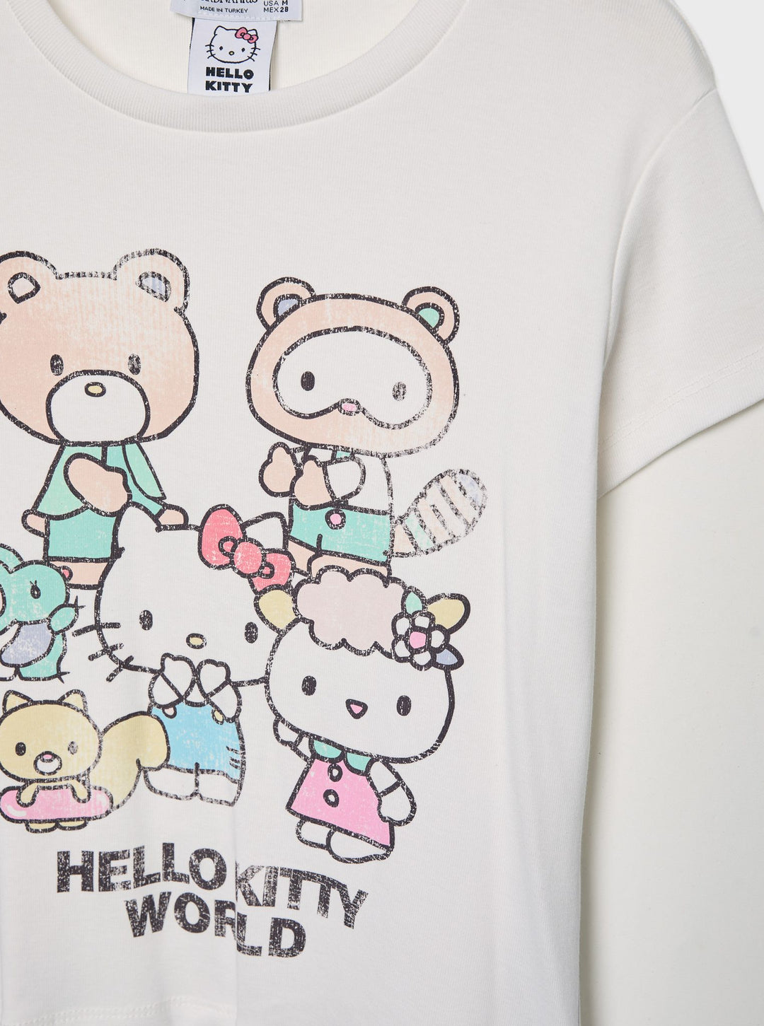 Moudda STRADIVARIUS - T-Shirt Fitted Hello Kitty et Calor - Tunisie 2