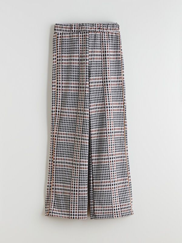 Moudda LC Waikiki - Pantalon en jersey couleur Jacquard beige pour filles - Tunisie 1