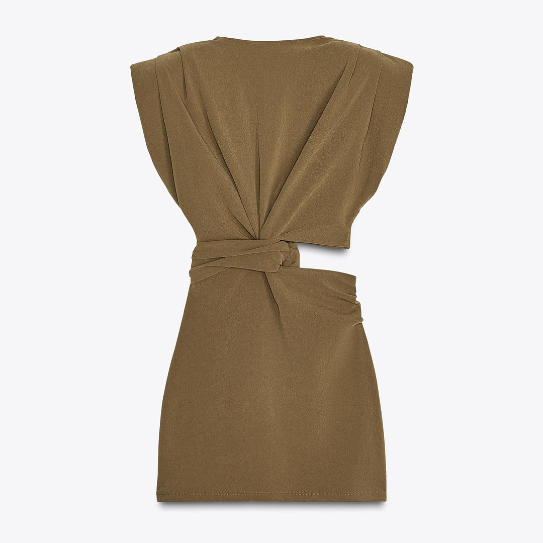 Moudda ZARA - Robe Mini - Épaules & Découpes Fluides - Tunisie 2