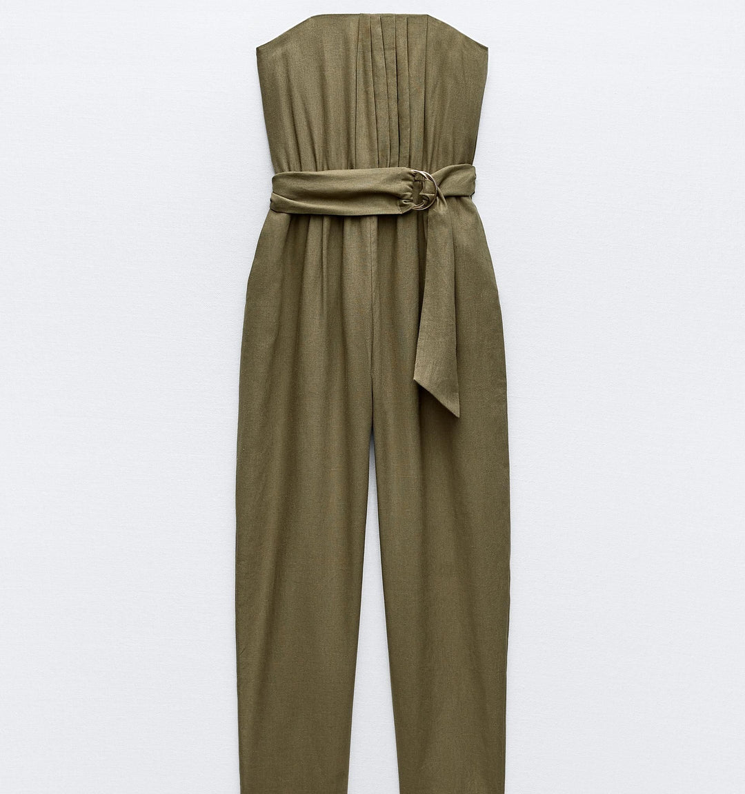 Moudda ZARA - Combinaison col bateau lin/viscose détail boucle dorée - Tunisie 3