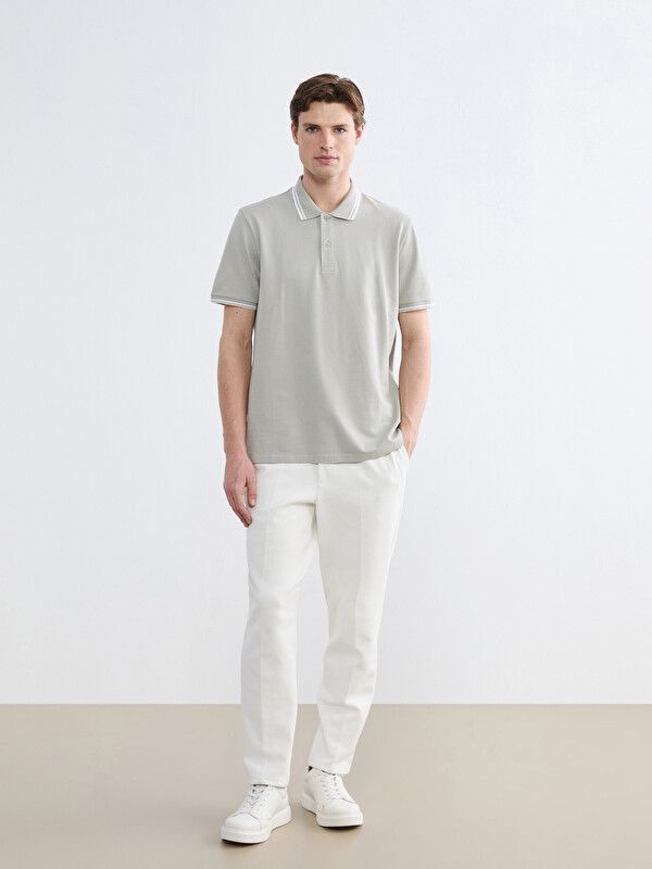 Moudda LC Waikiki - T-shirt manches courtes en jersey pour Homme couleur  Gris - Tunisie 2