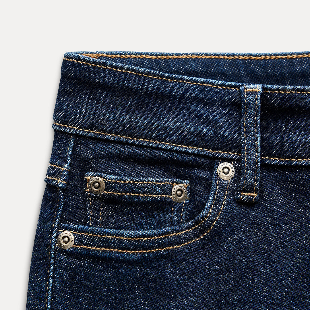 Moudda ZARA - Jean skinny taille haute indigo rinçé - Tunisie 3