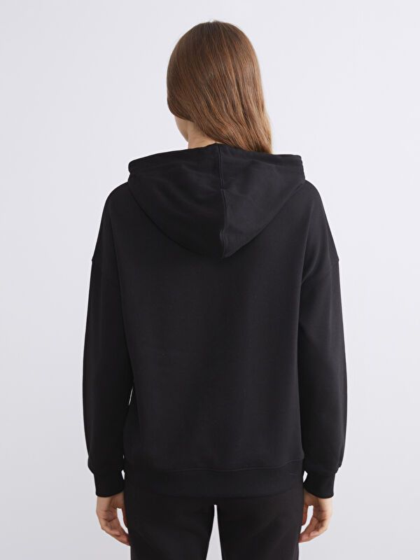 Moudda LC Waikiki - Sweatshirt en jersey Femme Noir - Tunisie 4