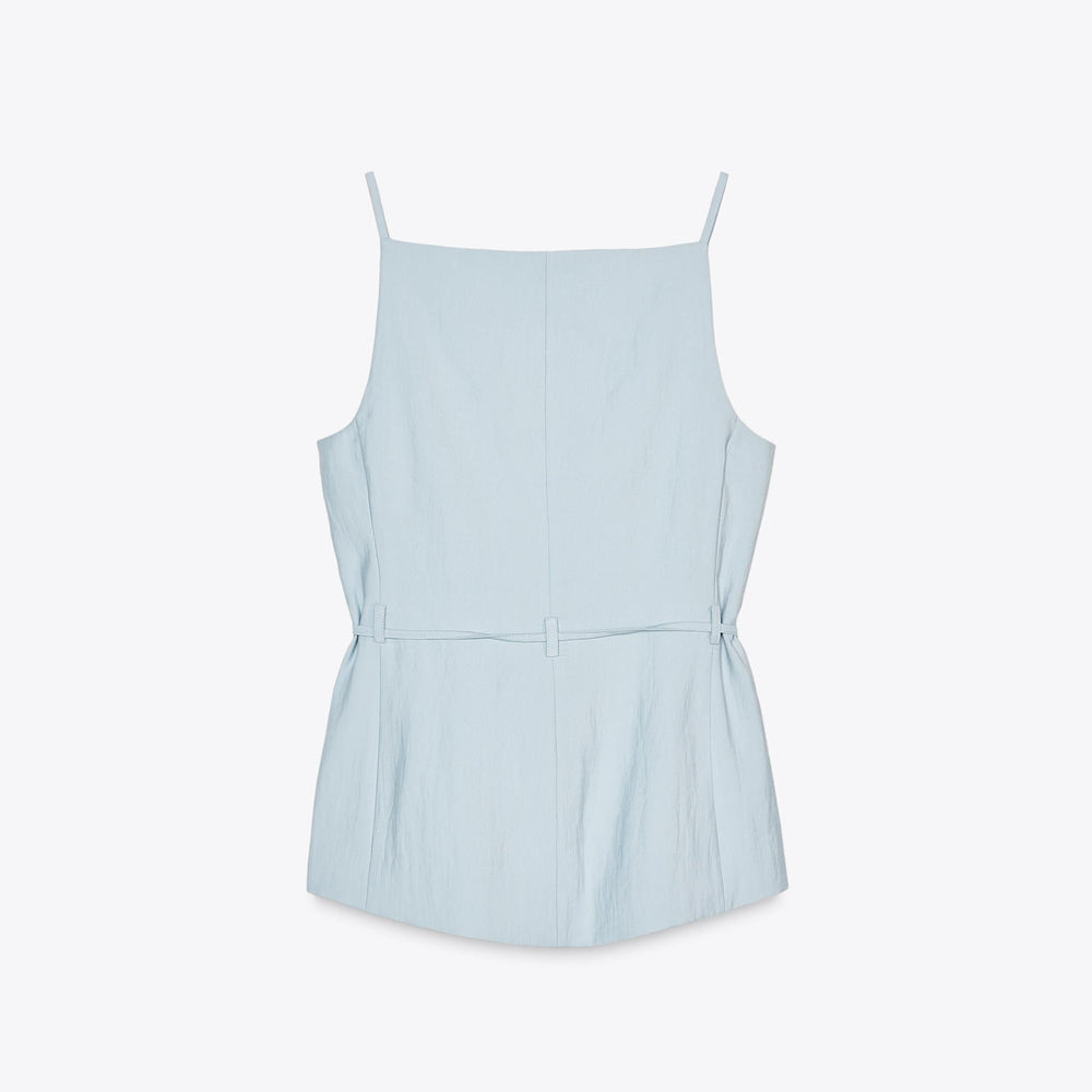Moudda ZARA - Ensemble Gilet - Ceinture Tissée & Perles - Tunisie 2