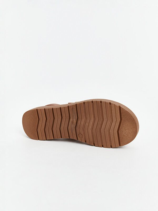 Moudda LC Waikiki - Sandales pour Femme couleur Tabac foncé - Tunisie 4