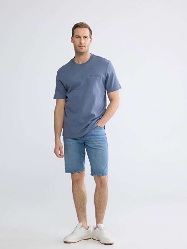 Moudda LC Waikiki - T-shirt imprimé manches courtes en jersey pour Homme - Tunisie 2