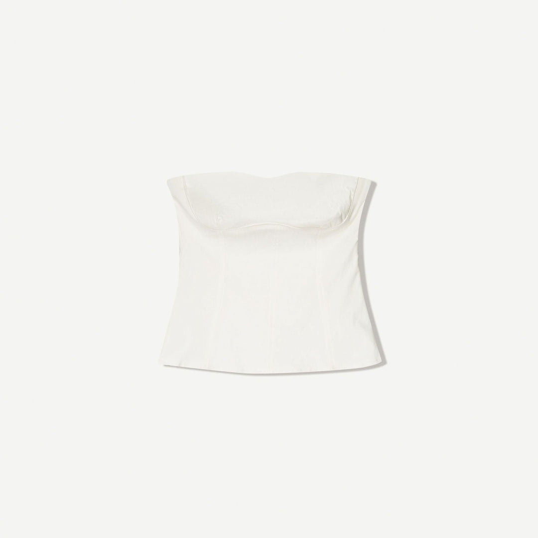 Moudda BERSHKA - Corset Bandeau Bengaline - Viscose Évasée - Tunisie 1