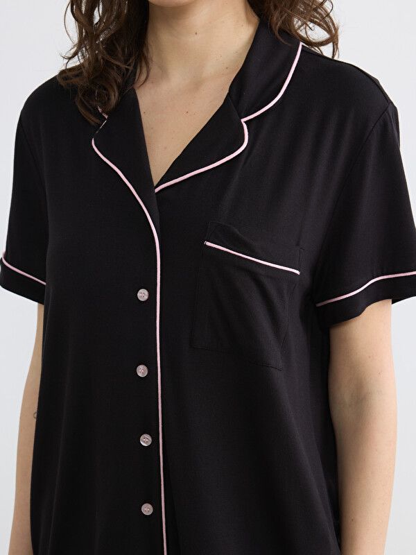 Moudda LC Waikiki - Ensemble court en jersey pour Femme couleur Noir - Tunisie 3