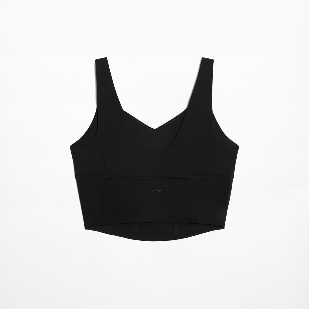Moudda Oysho - Débardeur Crop Compressif Corset - Tunisie 2