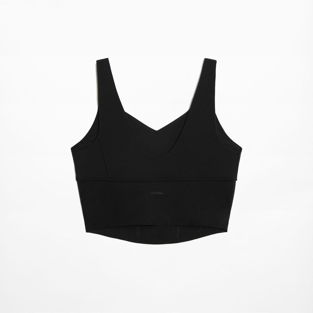 Moudda Oysho - Débardeur Crop Compressif Corset - Tunisie 2