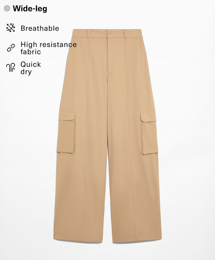 Moudda Oysho - Pantalon Large avec Poches - Tunisie 1