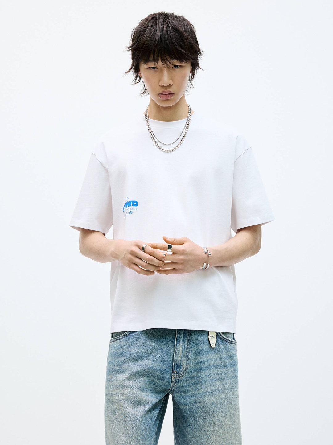 Moudda PULL & BEAR - T-Shirt - Blue Resort "New Times" - Tunisie 1