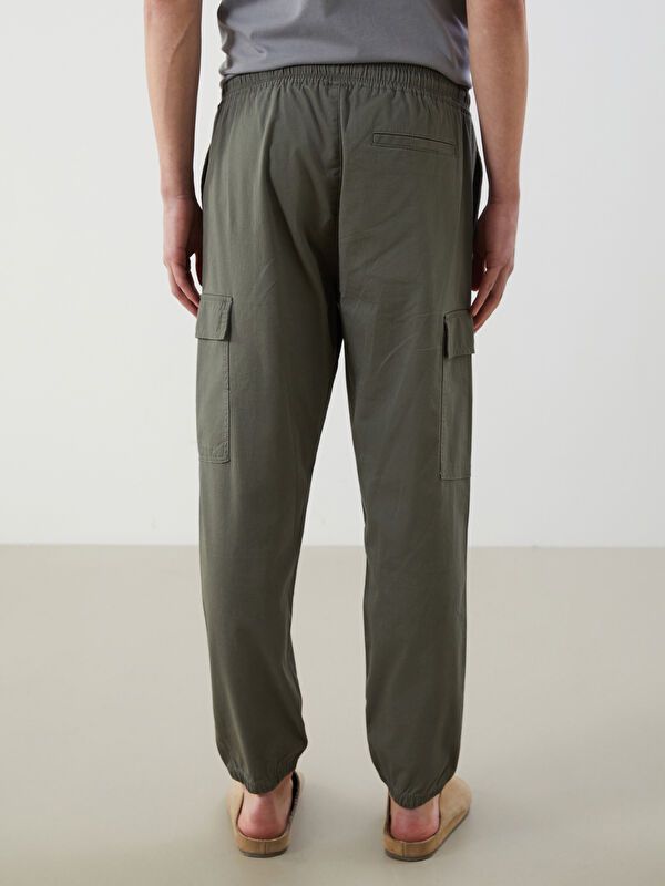 Moudda LC Waikiki - Pantalon cargo tissé Homme Kaki - Tunisie 4