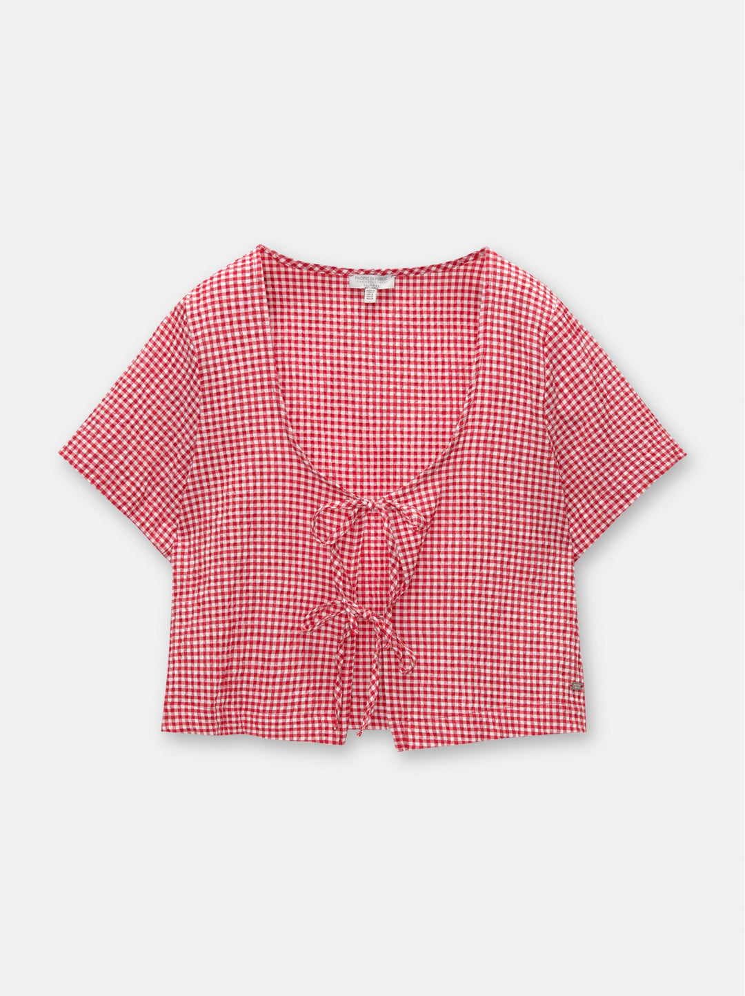 Moudda PULL & BEAR - Chemise Pacific Manches Courtes Vichy - Tunisie 3