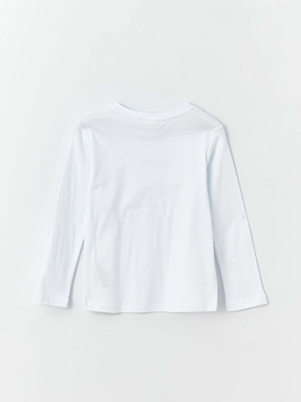 Moudda LC Waikiki - Débardeur sous-vêtement jersey manches longues Garçon Buxe blanc - Tunisie 3