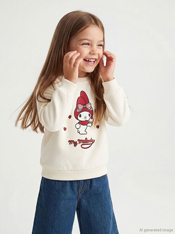 Moudda LC Waikiki - Sweatshirt en jersey - Sous licence pour Fille - Tunisie 1