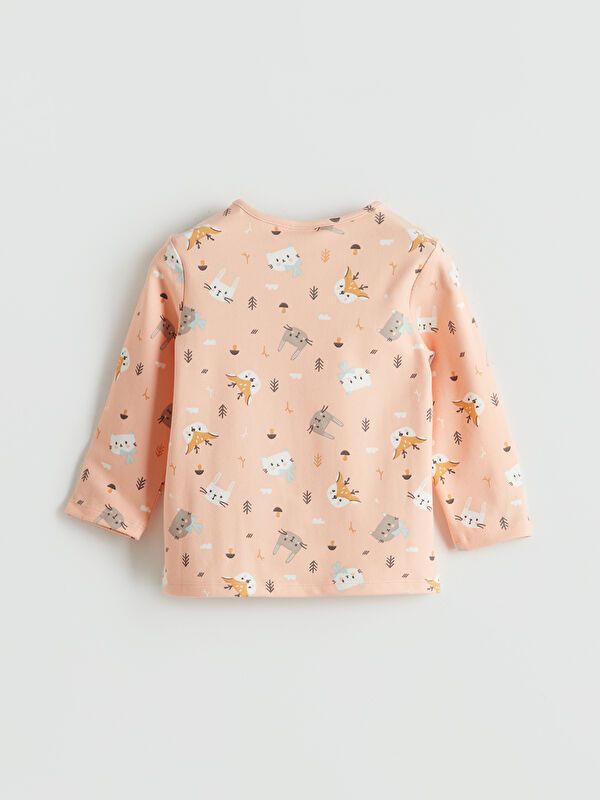 Moudda LC Waikiki - Sous-vêtement jersey pyjama manches longues milieu pour Filles - Tunisie 4