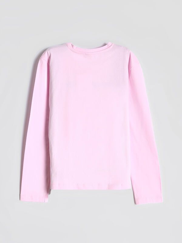 Moudda LC Waikiki - Body en jersey manches longues Fille Lilas rose - Tunisie 2