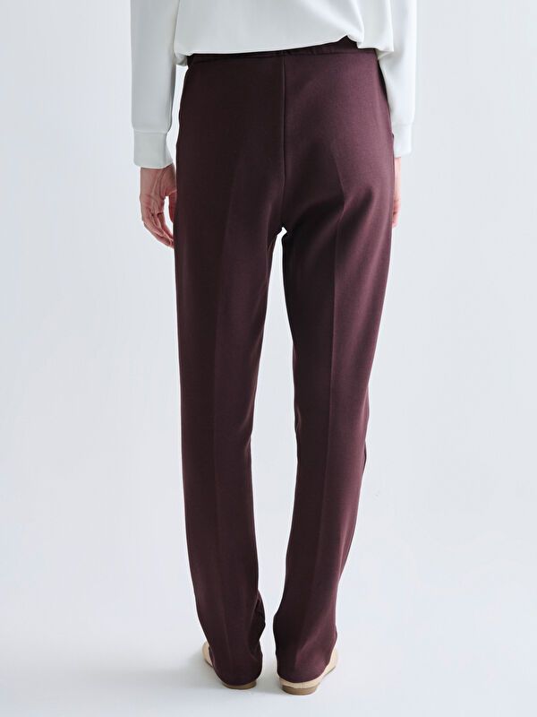 Moudda LC Waikiki - Pantalon jersey Femme Brun chocolat - Tunisie 4