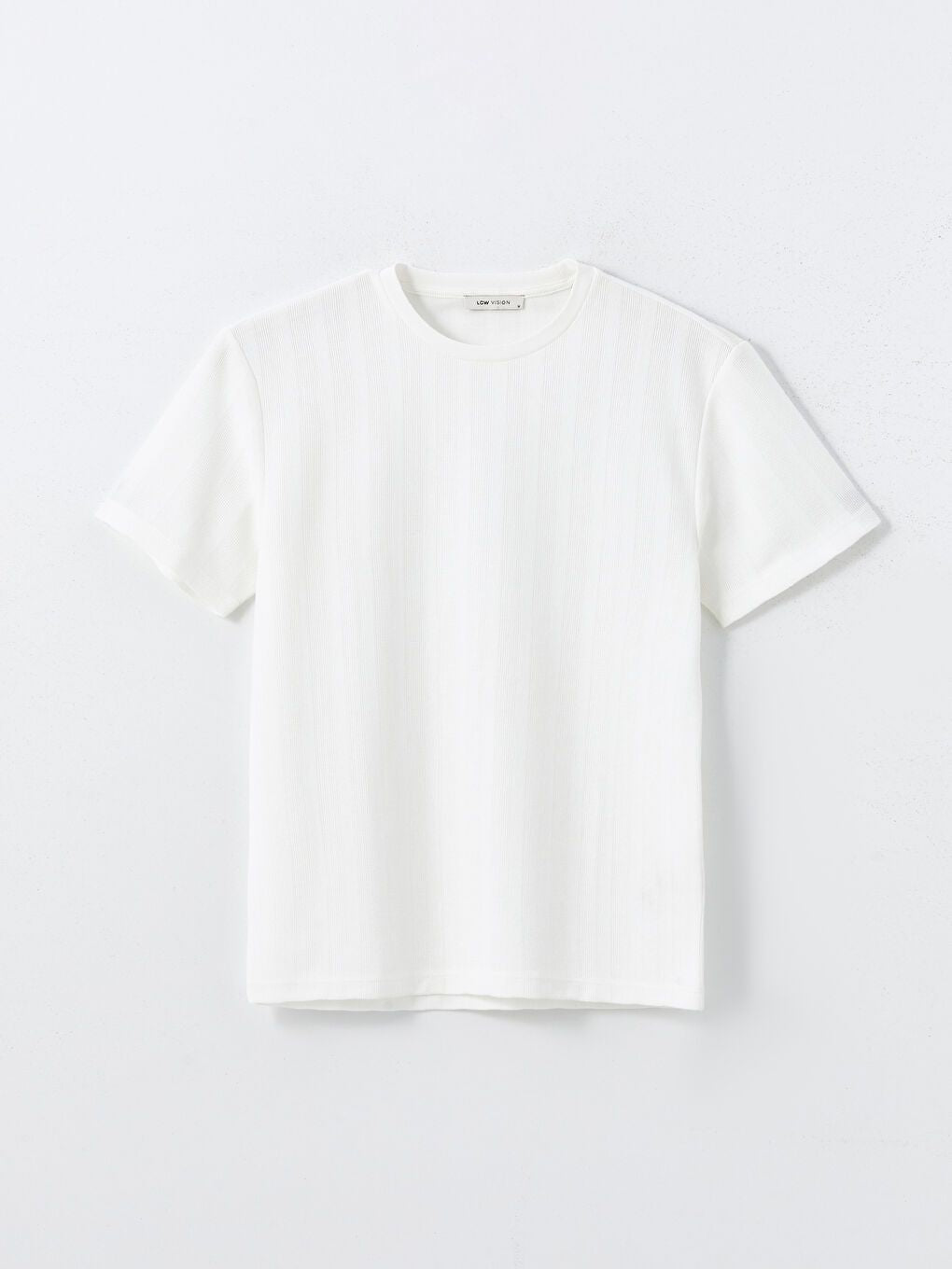 Moudda LC Waikiki - T-shirt en jersey manches courtes Homme Ecru - Tunisie 1