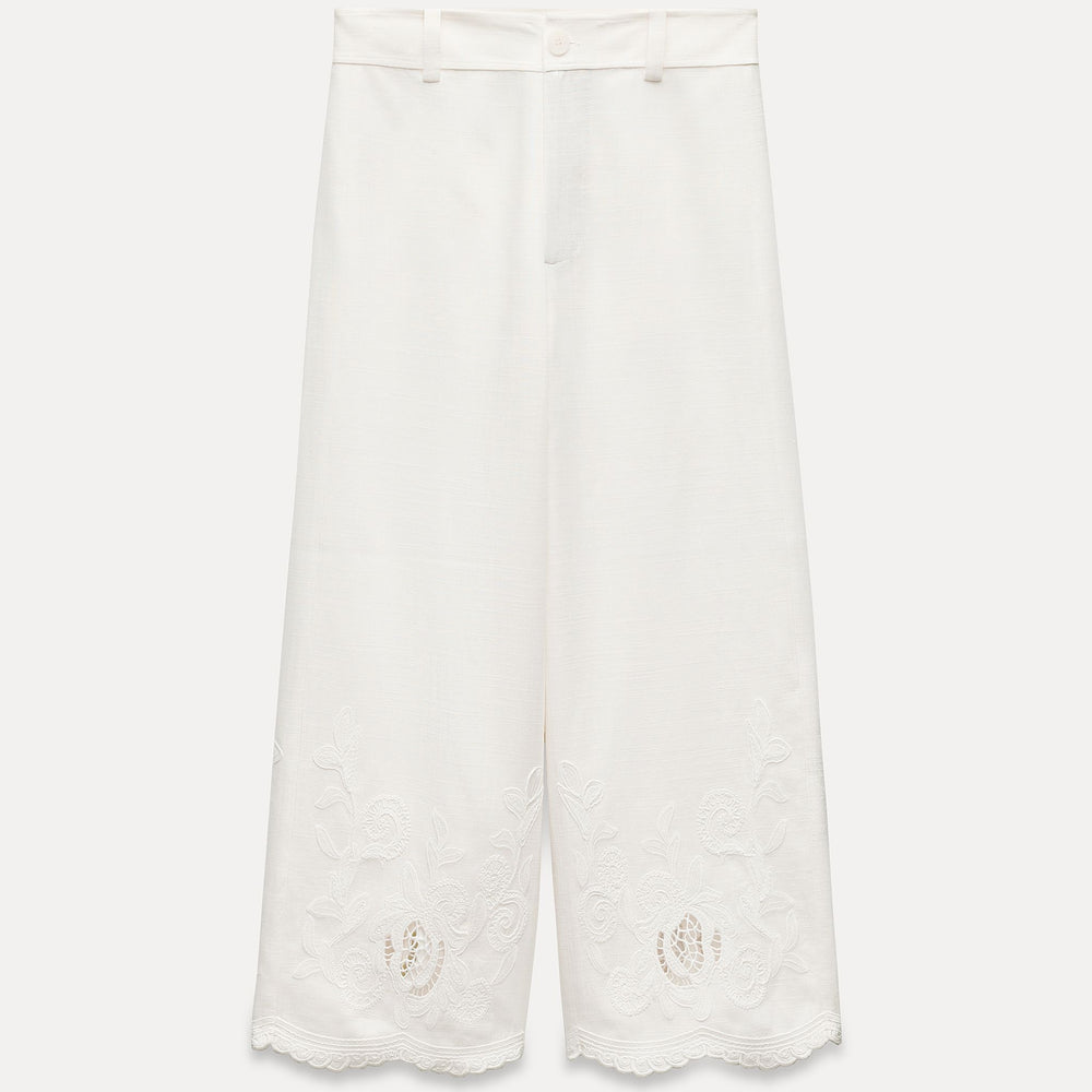 Moudda ZARA - Pantalon Jupe-Culotte Brodé - Tunisie 2