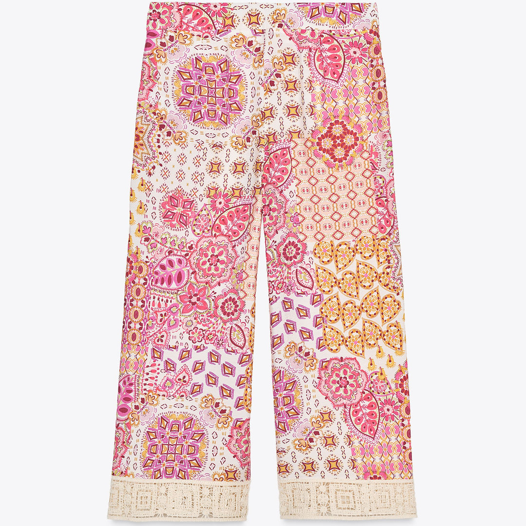 Moudda ZARA - Ensemble Pantalon Imprimé - Guipure - Tunisie 2