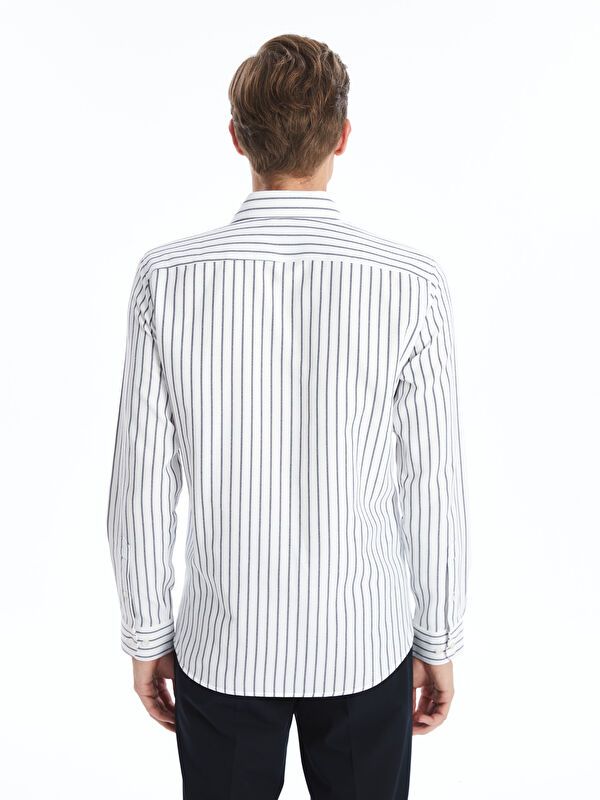 Moudda LC Waikiki - Chemise tissée à manches longues pour Hommes - Tunisie 4