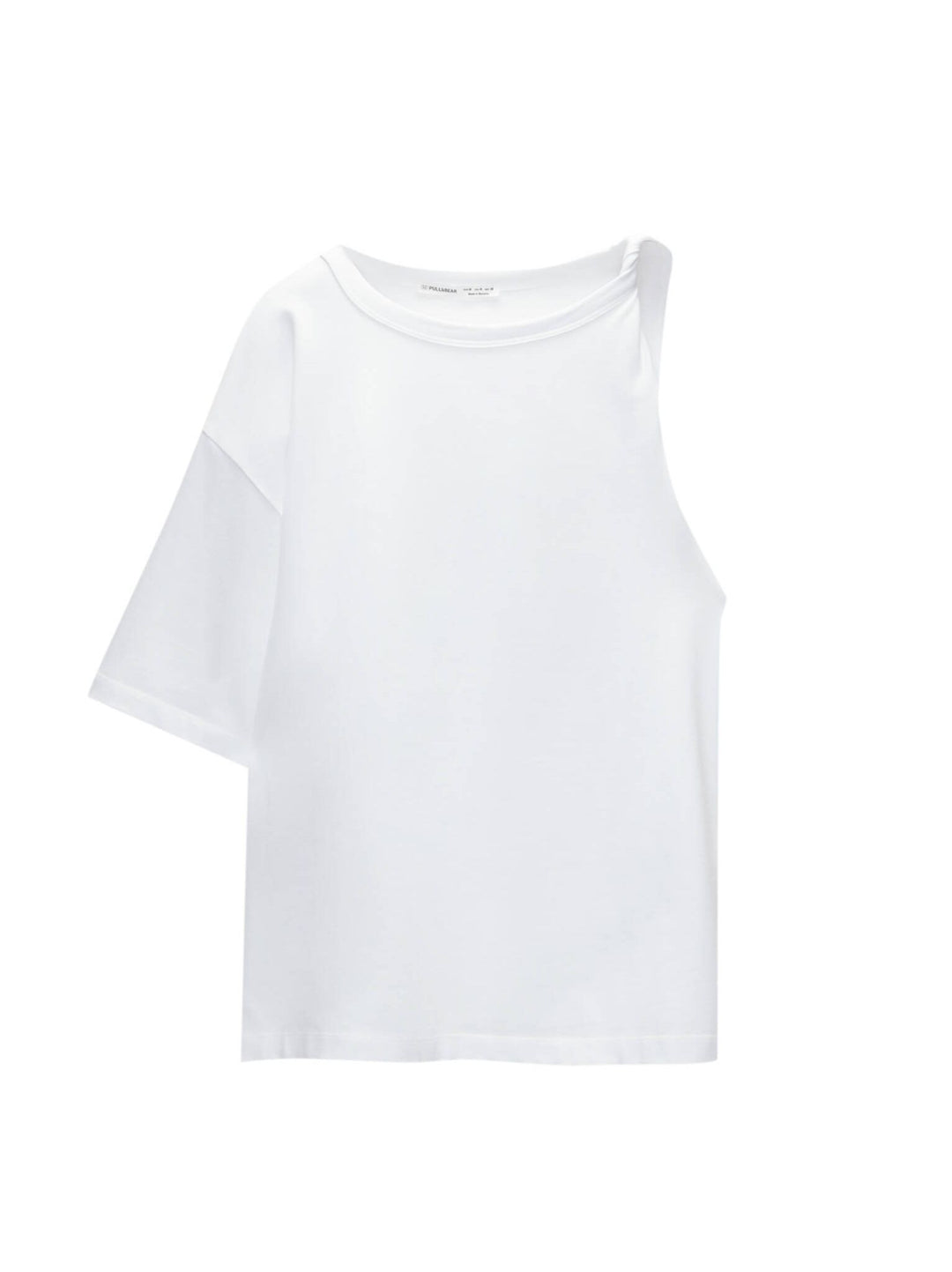 Moudda PULL & BEAR - T-Shirt Asymétrique - Nœud Épaule - Tunisie 1