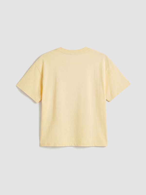 Moudda LC Waikiki - T-shirt manches courtes en jersey pour Garçon couleur Jaune - Tunisie 2