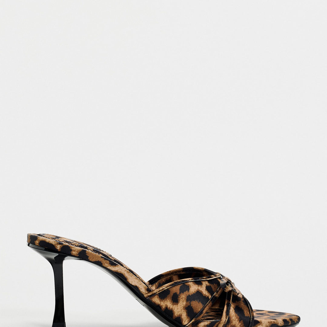 Moudda ZARA - Sandales hauteur moyenne léopard - Tunisie 1