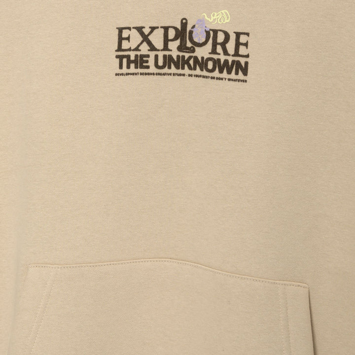 Moudda PULL & BEAR - Sweat à Capuche Flock The Unknown Overlock Contraste Lima - Tunisie 5