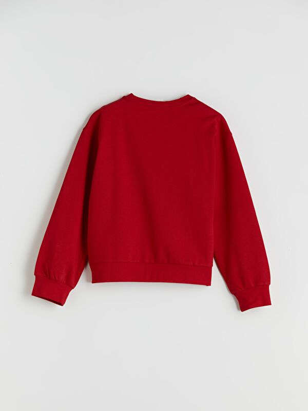 Moudda LC Waikiki - Sweatshirt en jersey Fille Rouge - Tunisie 3