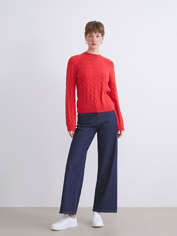 Moudda LC Waikiki - Pull-over épais en tricot cv pour Femmes - Tunisie 3