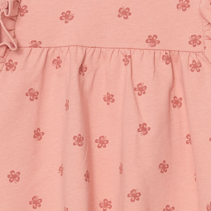 Moudda LC Waikiki - Robe en jersey manches longues Fille Imprimé rose - Tunisie 2