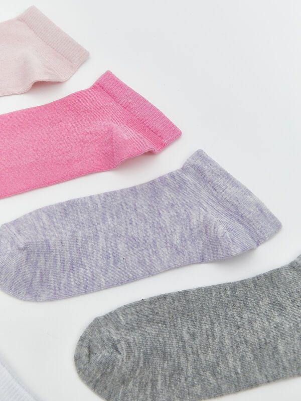 Moudda LC Waikiki - Chaussettes pour sneakers Fille Rose clair - Tunisie 2