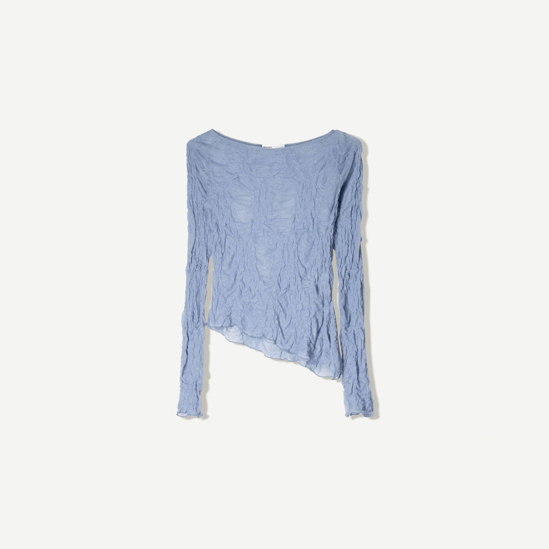 Moudda BERSHKA - T-Shirt - Col Bateau & Dentelle - Tunisie 1
